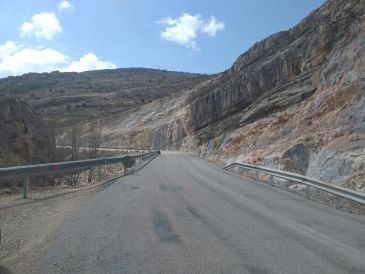 La carretera de Miravete a Villarroya de los Pinares se abre al tráfico