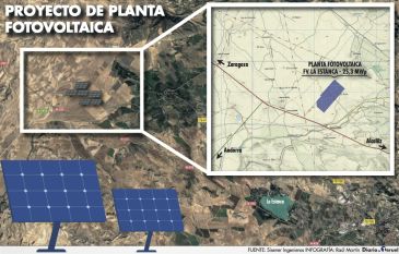 Industria somete a información pública una planta solar de 25 MW en Alcañiz