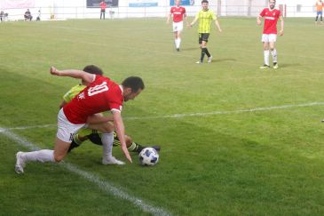 El jugador del Calamocha Pablo Sebastian tiene afectado el ligamento lateral