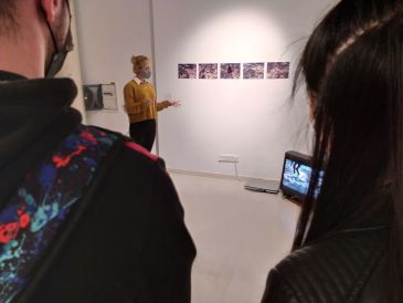 Ocho alumnos de Bellas Artes presentan la muestra