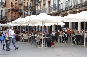 La Policía Municipal de Teruel constata la presencia de más gente en las calles, pero sin aglomeraciones de importancia