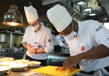 El turolense Osorio se alza con el segundo premio del Concurso de Cocineros de Aragón