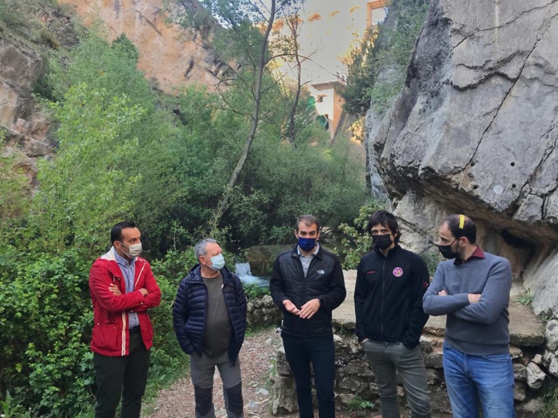 La senda fluvial del río Guadalaviar al Arquillo tendrá una vía ferrata