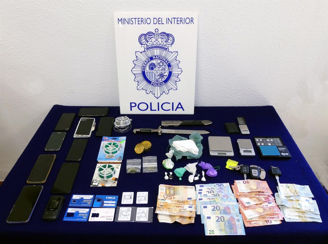 La Policía Nacional de Teruel detiene a seis personas por tráfico de drogas en la Operación 'Burnley'