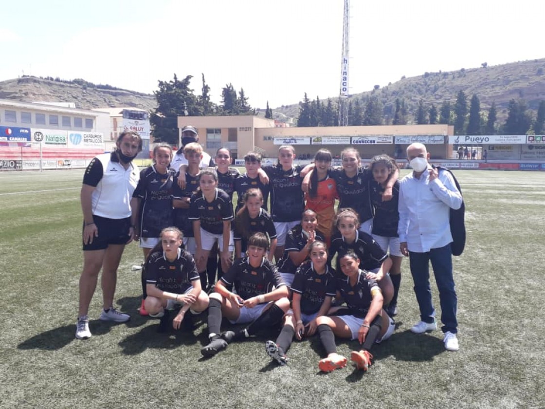 El Alcañiz femenino confirma tras su debut que ha venido para quedarse