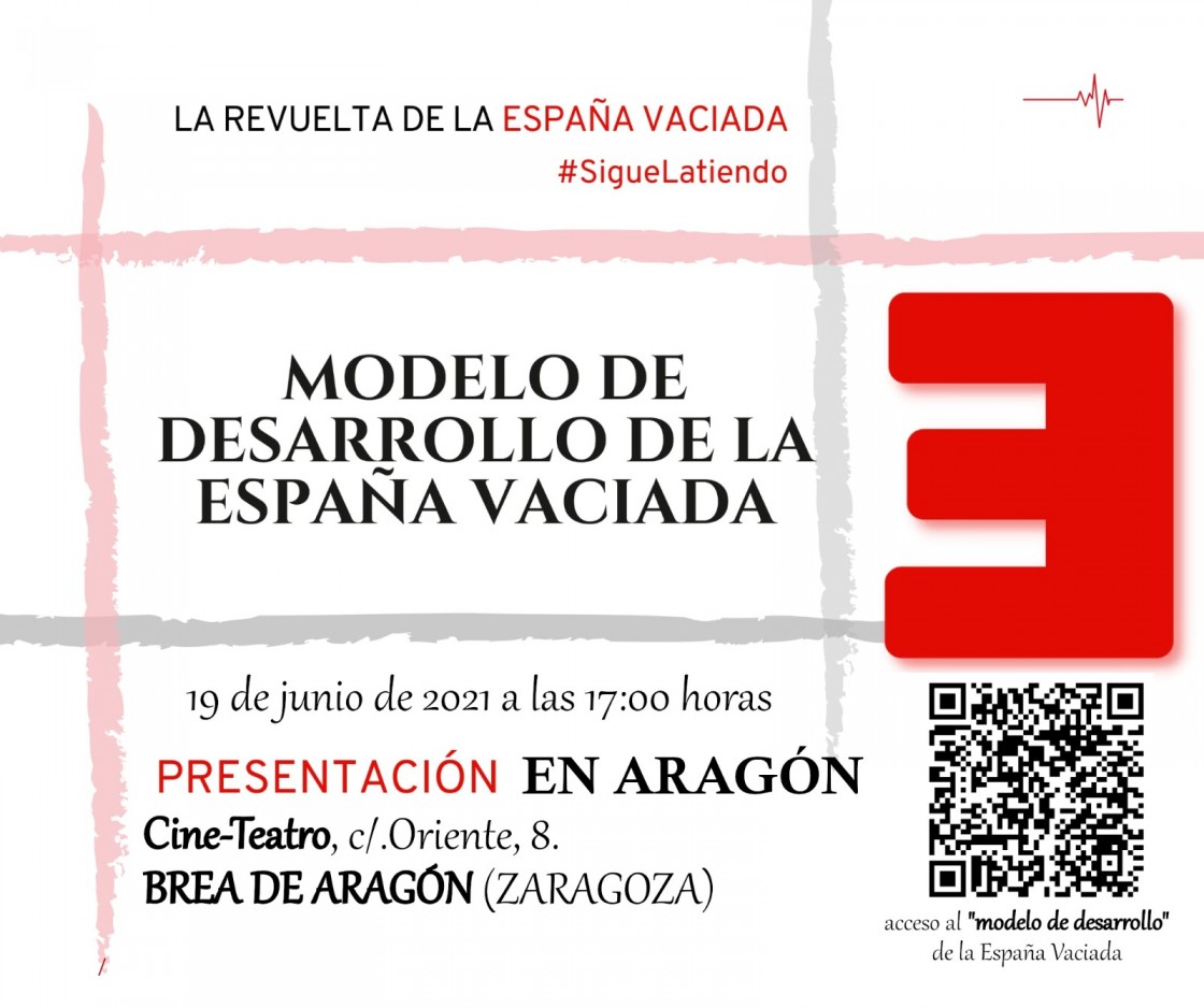 La plataforma de la España Vaciada presenta el sábado su modelo para Aragón en Brea