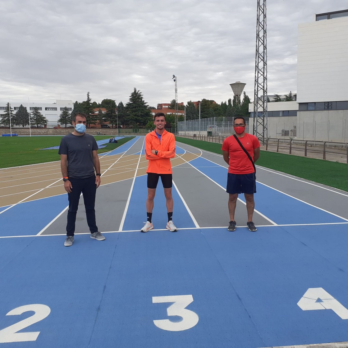 Carlos Mayo prepara en Teruel su presencia en los JJOO