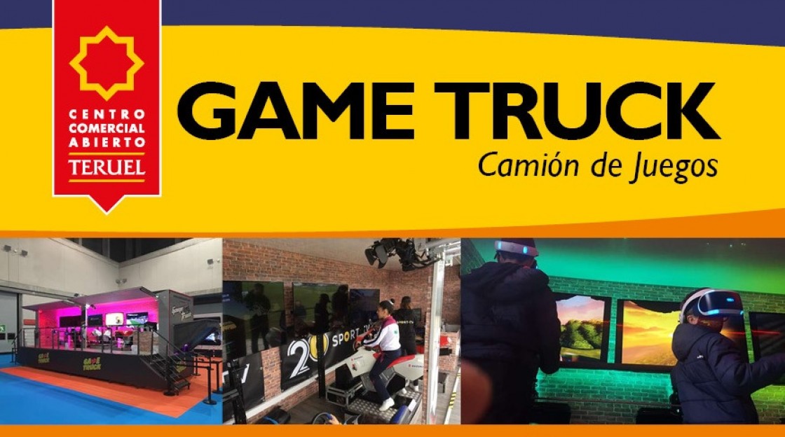 El CCA de Teruel trae por primera vez a la ciudad un Game Truck