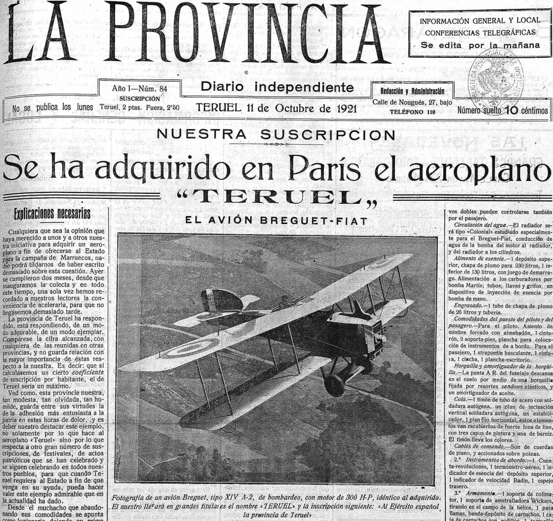 El avión 