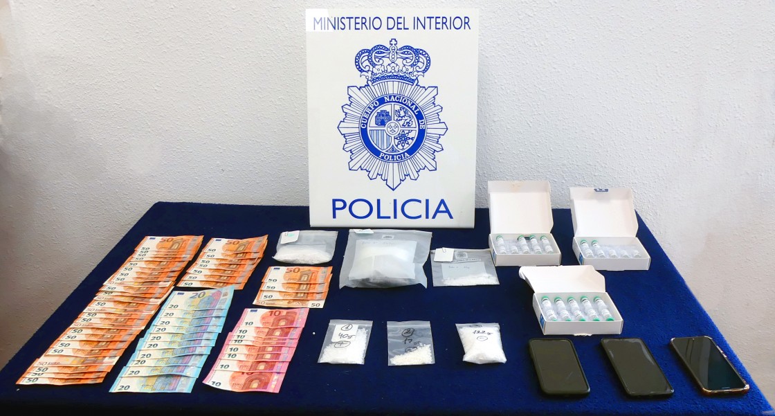 La Policía Nacional de Teruel, en colaboración con la UDYCO de Valencia, detiene a una persona por tráfico de drogas