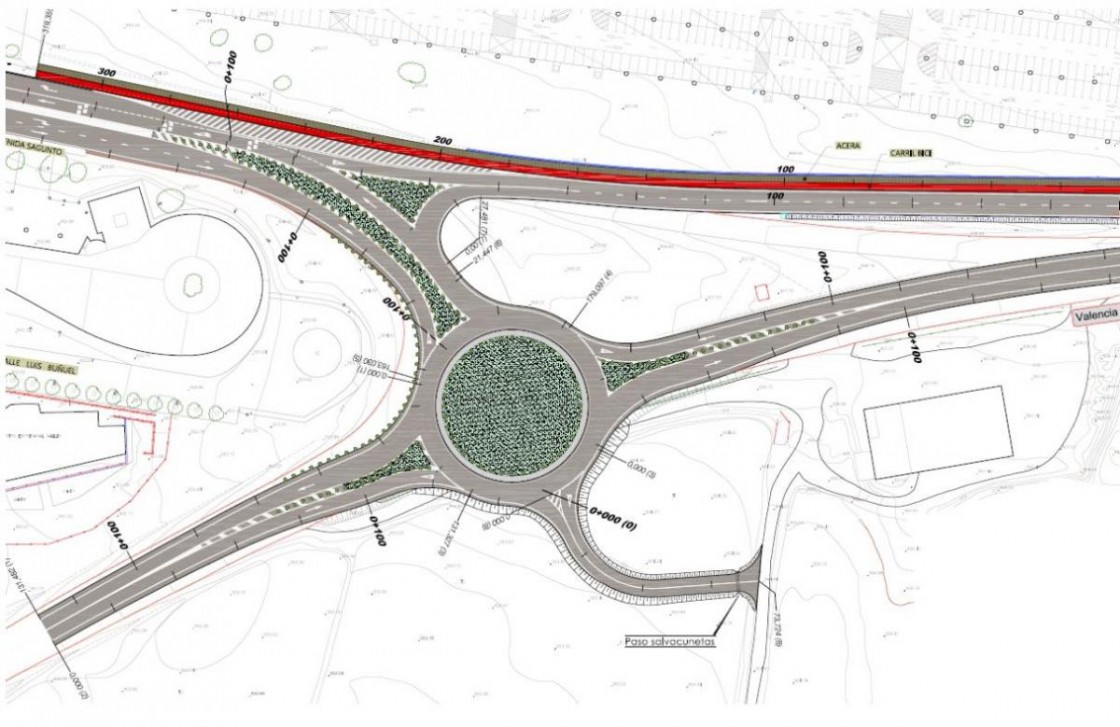 El Mitma licita las obras de mejora de la intersección entre la N-234 y el acceso a Teruel por la Fuenfresca