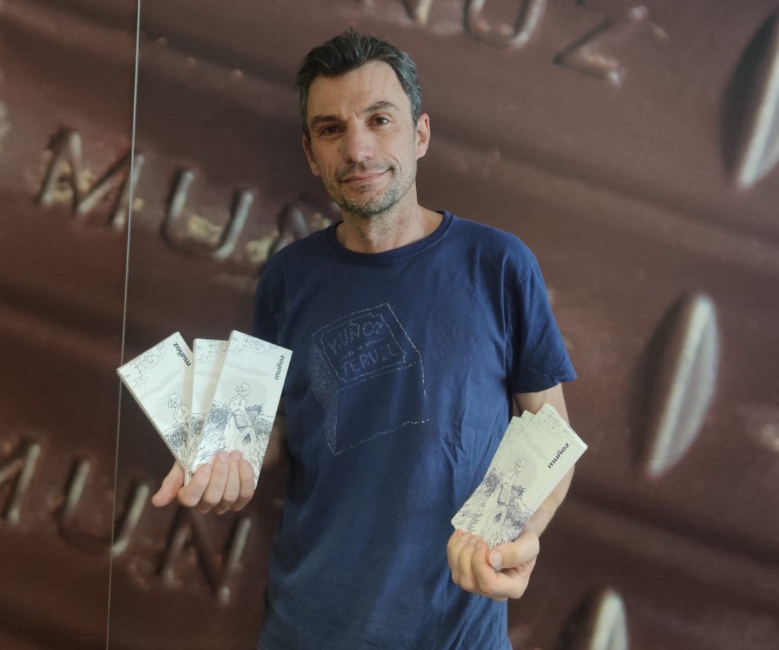Chencho Muñoz, responsable de la Confitería Muñoz de Teruel: “Elaborar chocolate con aroma de lavanda ha sido un desafío muy importante”