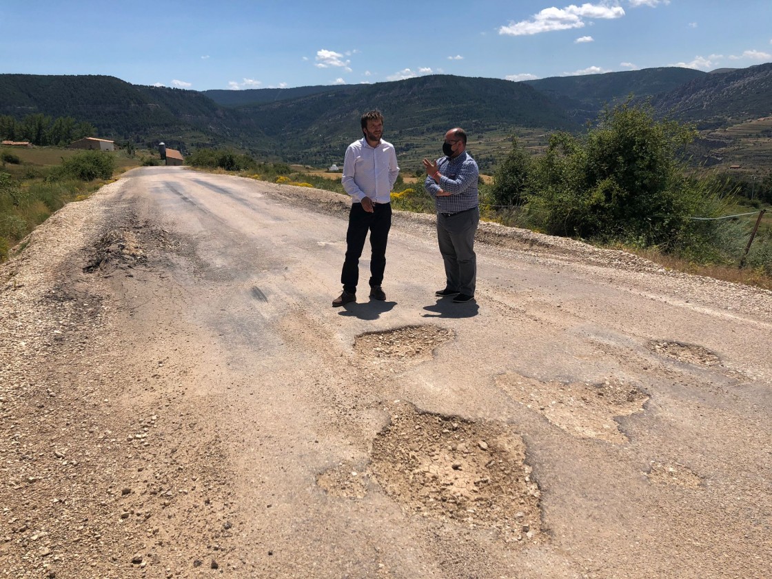 La Diputación de Teruel mejorará la conexión por carretera entre Tronchón y el límite con Castellón