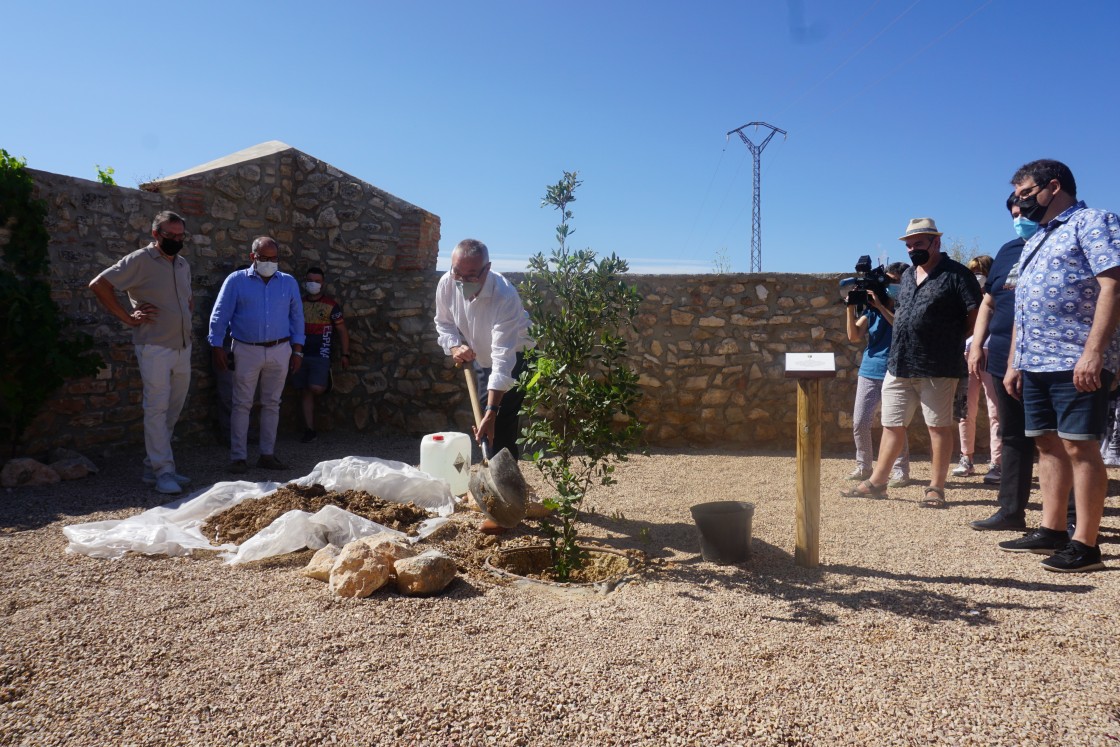 Muniesa inaugura inaugura el II Bosque de los Editores, un espacio verde habilitado para la lectura