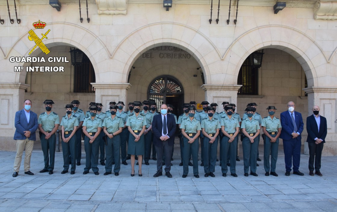 La Guardia Civil de Teruel incorpora a 28 nuevos agentes para reforzar la seguridad ciudadana en la provincia