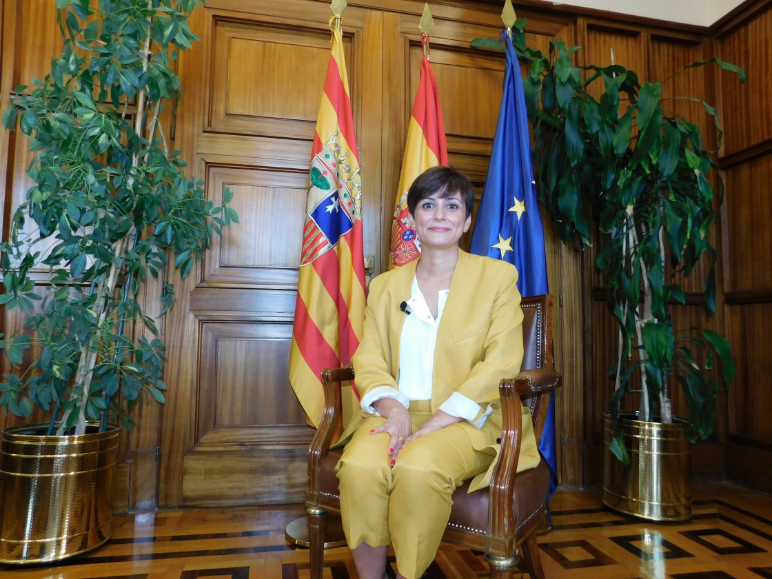 Isabel Rodríguez, ministra de Política Territorial: 