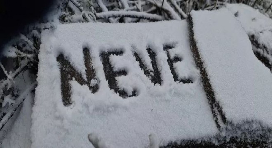 Nieva en Brasil