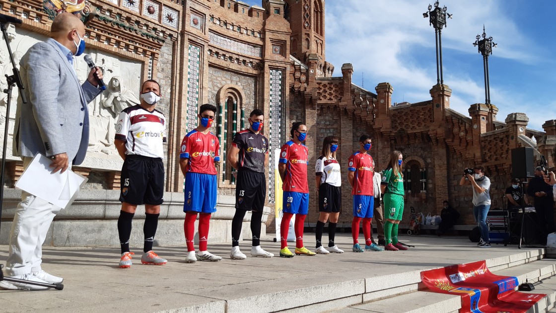 El CD Teruel presenta mañana sus equipaciones para la próxima temporada