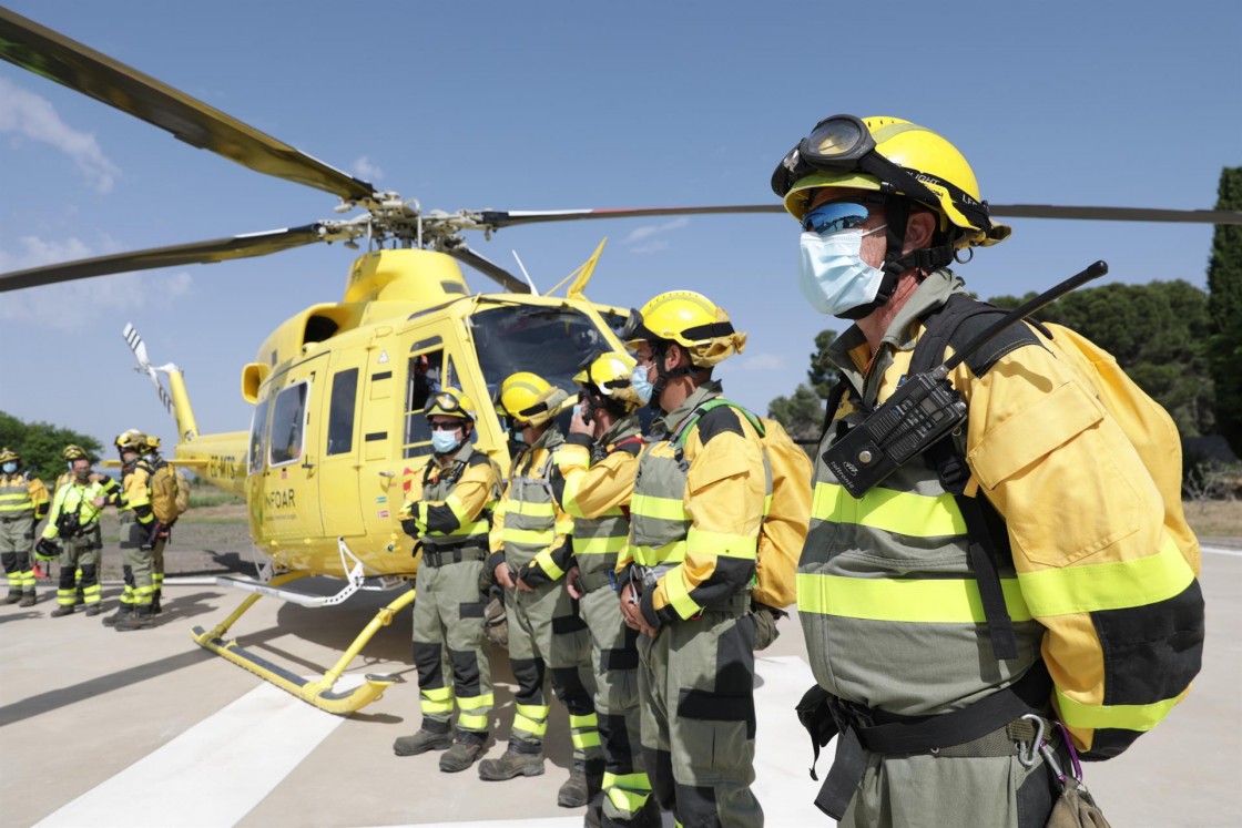 El Gobierno de Aragón pide extremar la precaución ante el máximo riesgo de incendios forestales