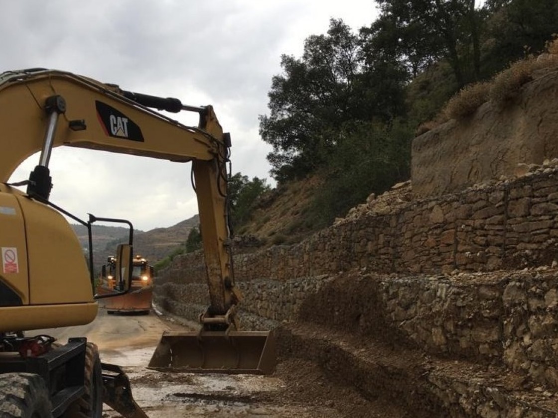 Reabierta al tráfico la carretera entre Tramacastilla y Villar del Cobo