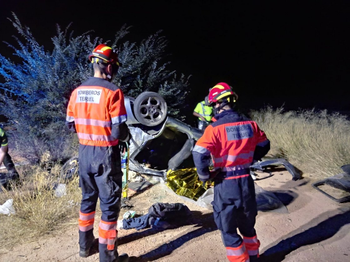 Un muerto en un accidente de tráfico ocurrido en la N-232 a la altura de Alcañiz