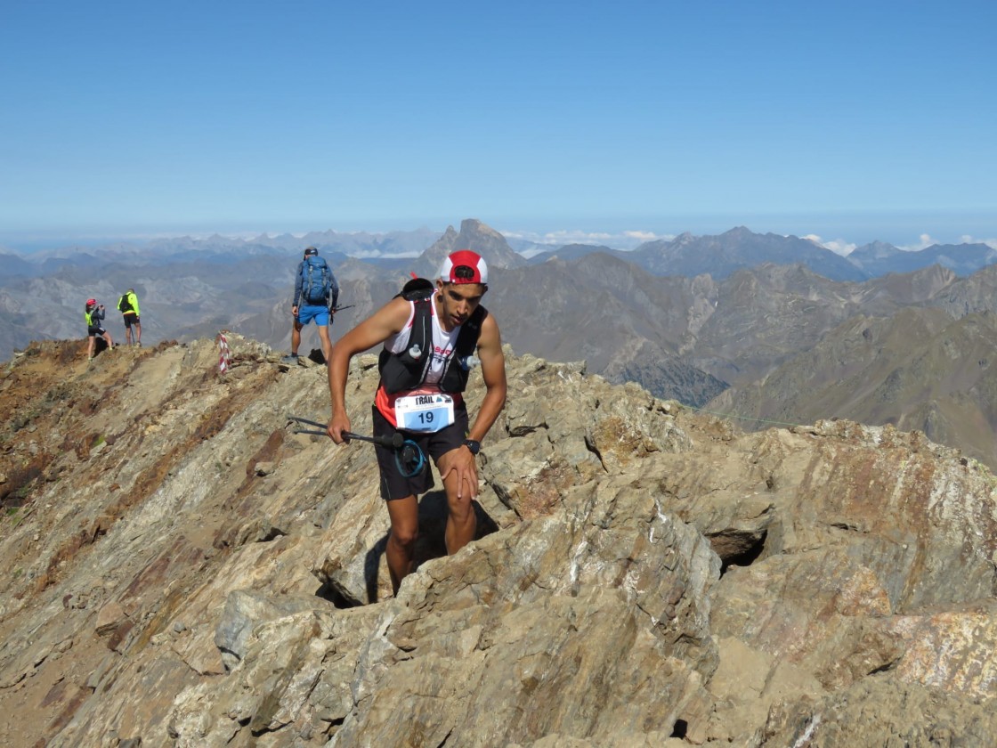 Sergio Albertos, séptimo en el Trail Valle de Tena 8K