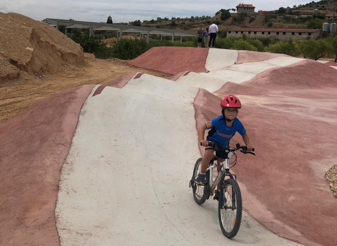 La pista de La Ginebrosa abrirá el Campeonato de Aragón de Pump Track