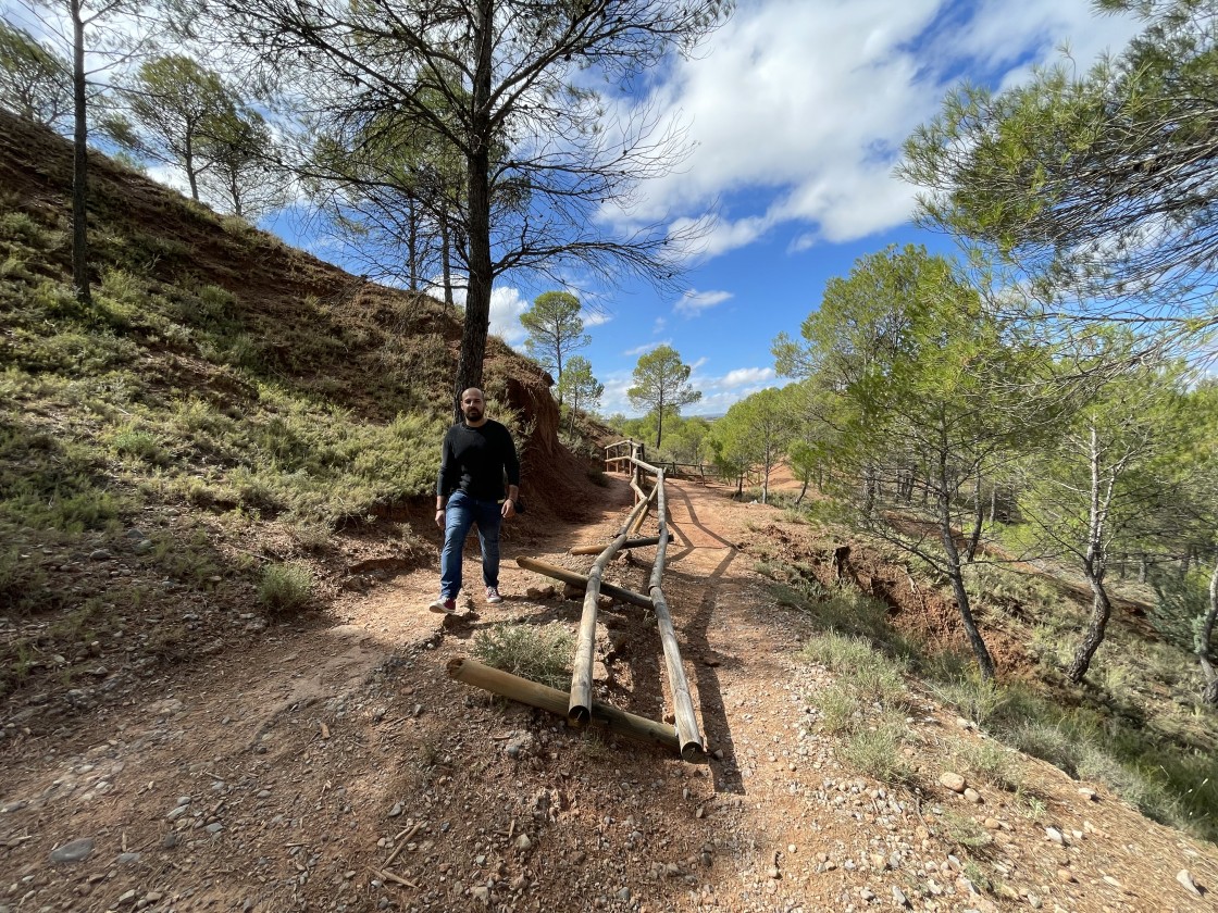 Ganar Teruel-IU critica el estado del Parque Natural de Las Arcillas