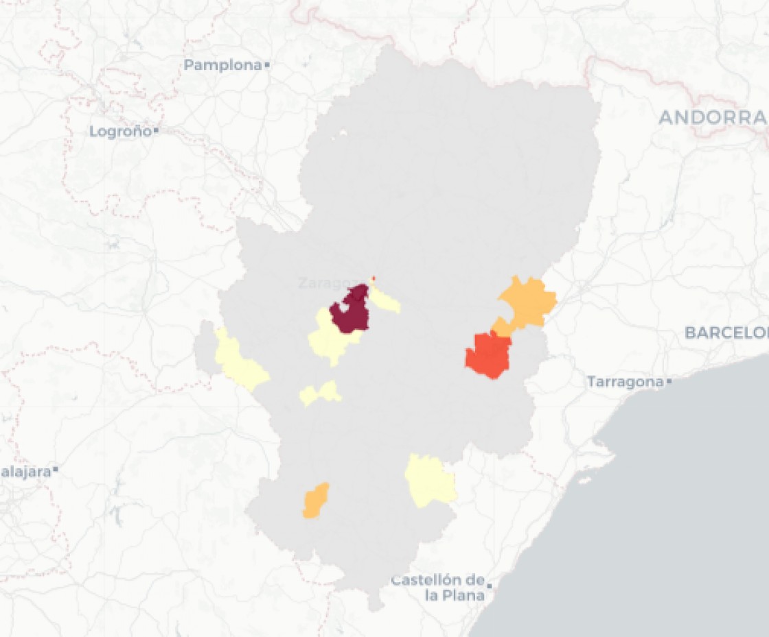 Teruel suma cuatro casos de covid, dos en Cella y el resto en Báguena y Cantavieja