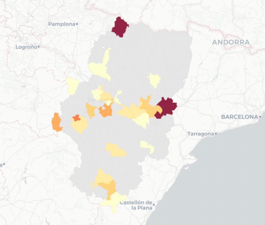 La provincia notifica nueve casos de covid, cinco de ellos en la capital