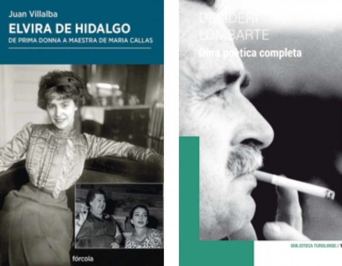 El IET presenta la biografía de Elvira Hidalgo y la antología de Lombarte