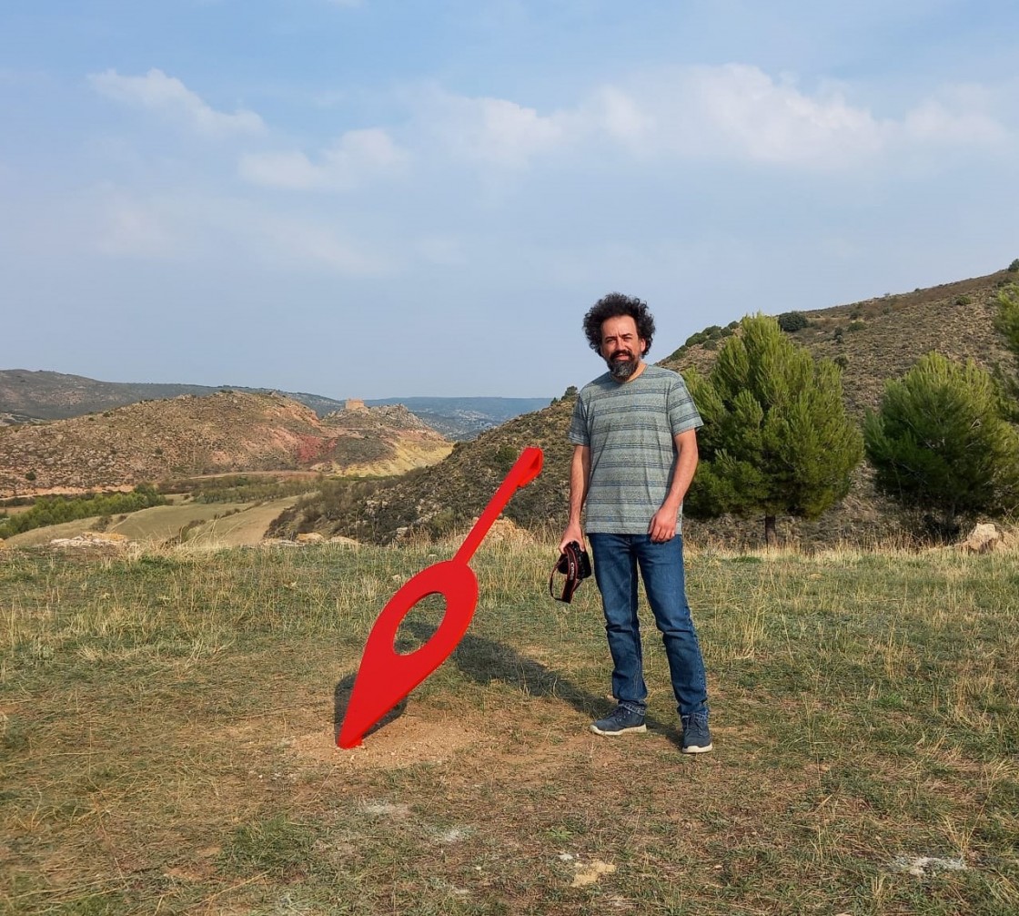 David Cantarero Tomás, seleccionado en el Festival de Arte Ababol de Aladrén con la obra ‘Usted está aquí’