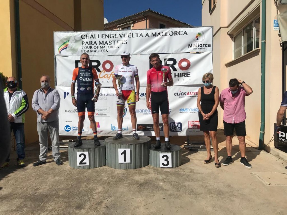 Juan Lanzuela, campeón de Aragón de Ciclismo en Ruta M-60