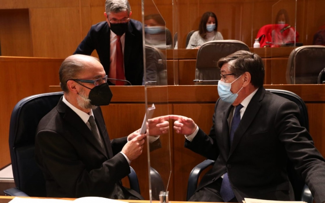Lambán hace un nuevo llamamiento al pacto político