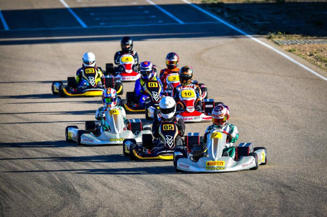 Vincenzo Marinov, campeón de Open de España de karts eléctricos disputado en Motorland