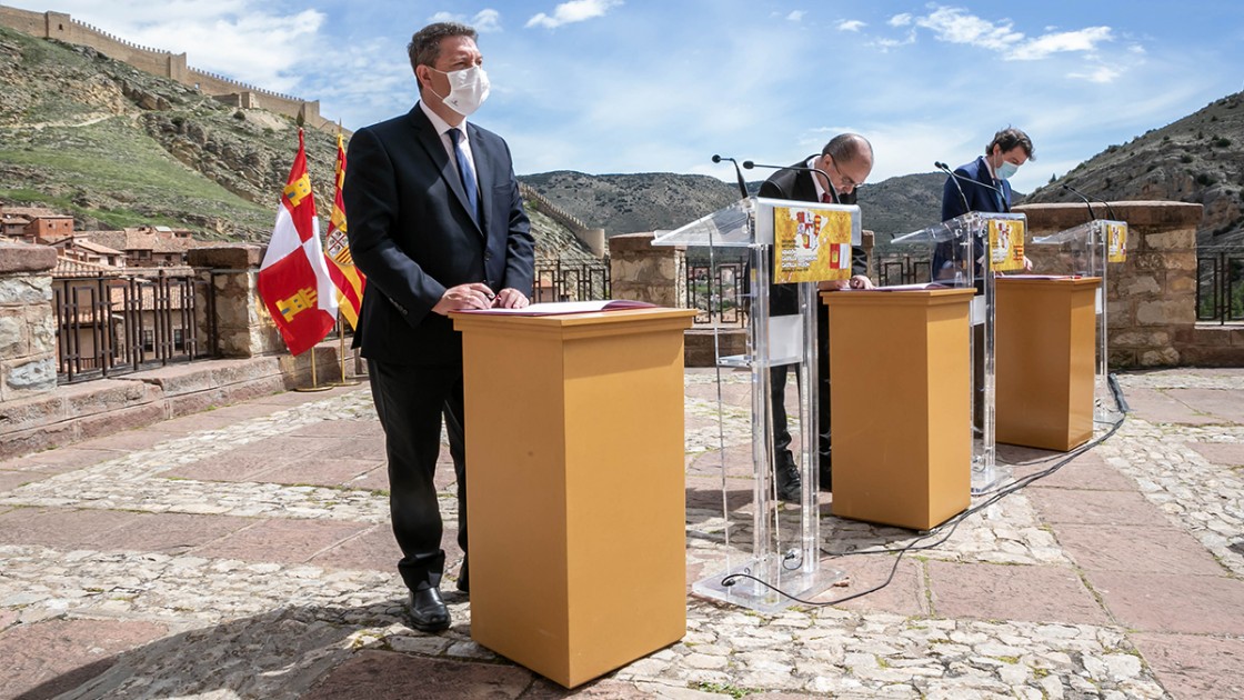 Aragón y las dos Castillas envían al Gobierno central su propuesta para las ayudas a empresas de Soria, Cuenca y Teruel