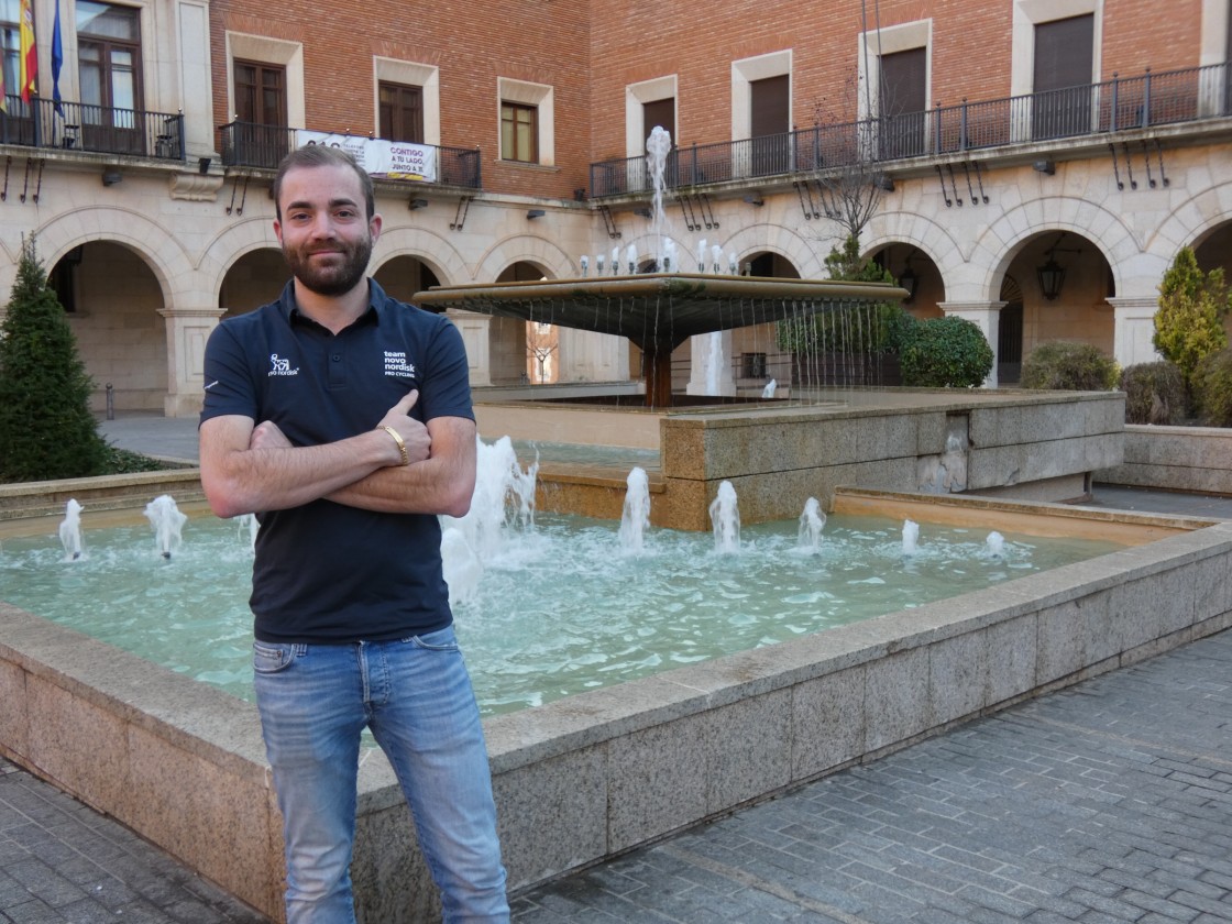 Brais Dacal, exciclista del Team Novo Nordisk, equipo profesional con corredores diabéticos: 