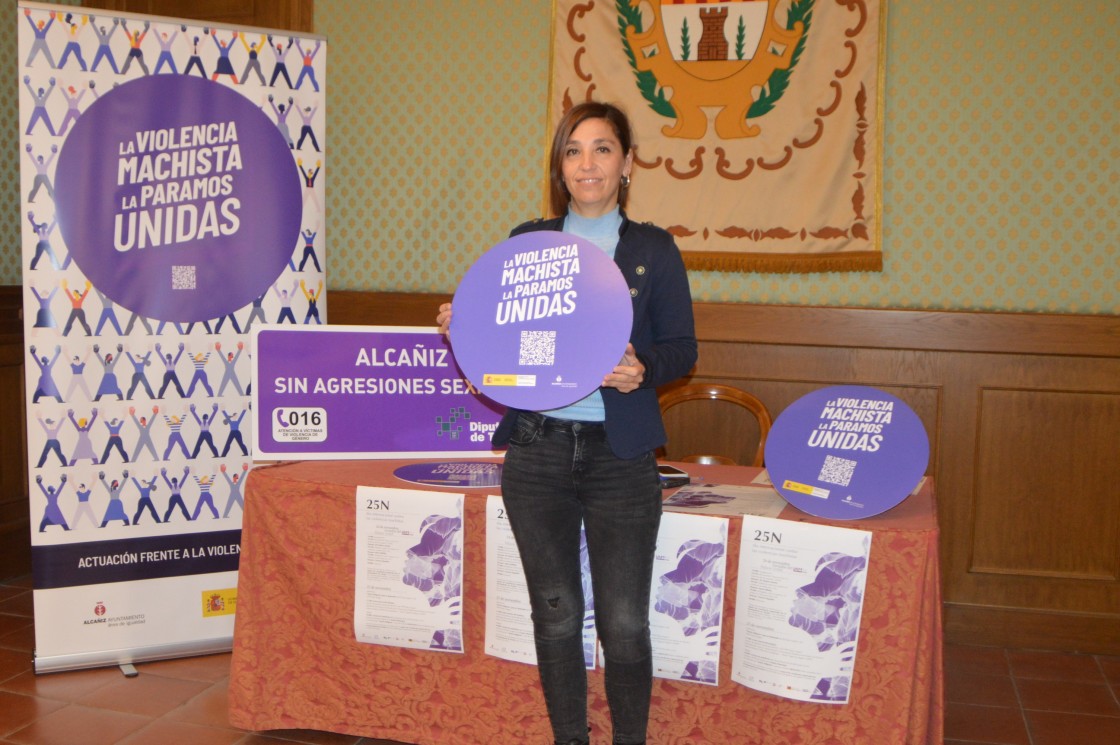 Alcañiz conmemora el 25N con teatro y una jornada sobre mujeres en las guerras