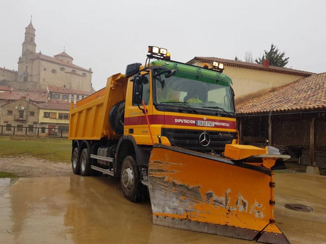 La DANA puede dejar este martes hasta 20 centímetros de nieve por encima de los 800 metros en Teruel