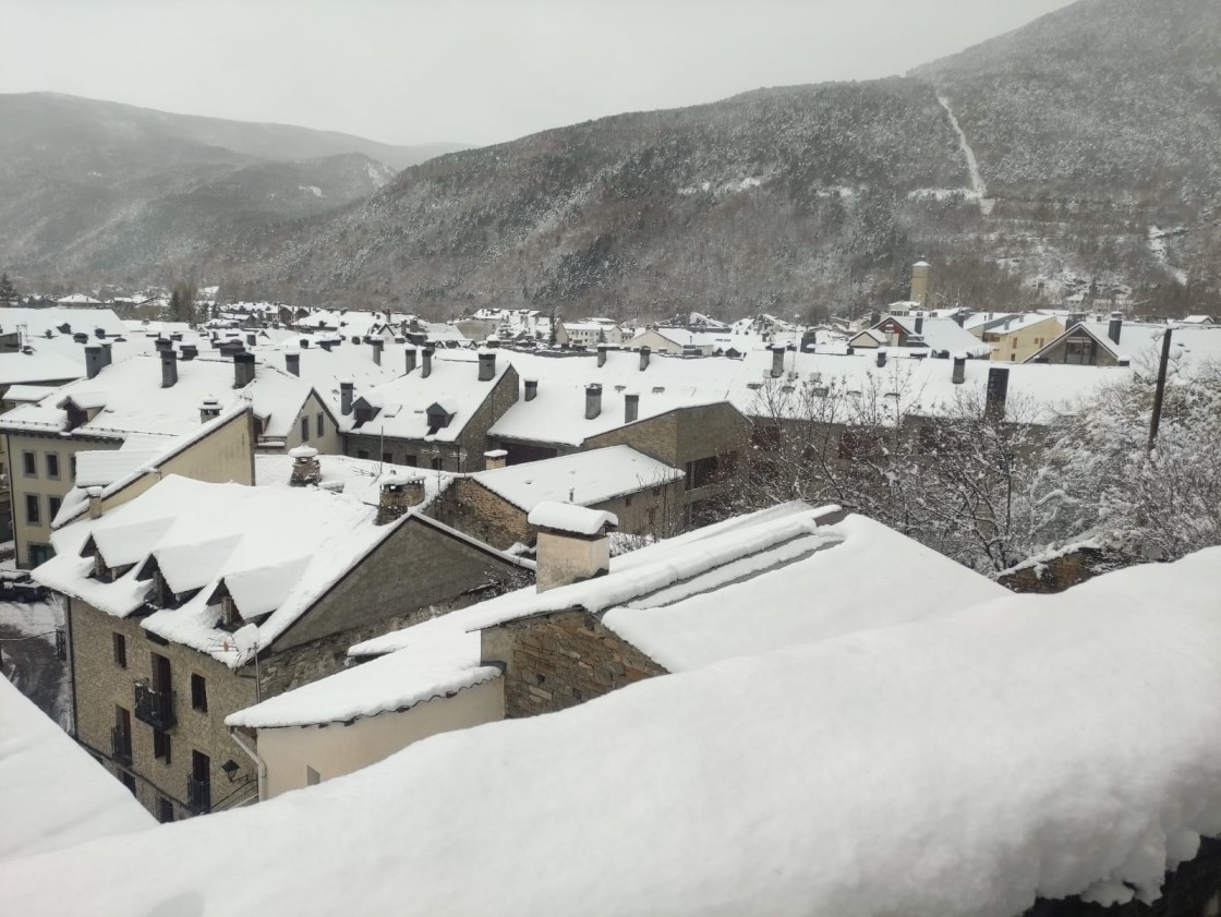 La nieve obliga a suspender el choque que el Calamocha debía disputar en Biescas