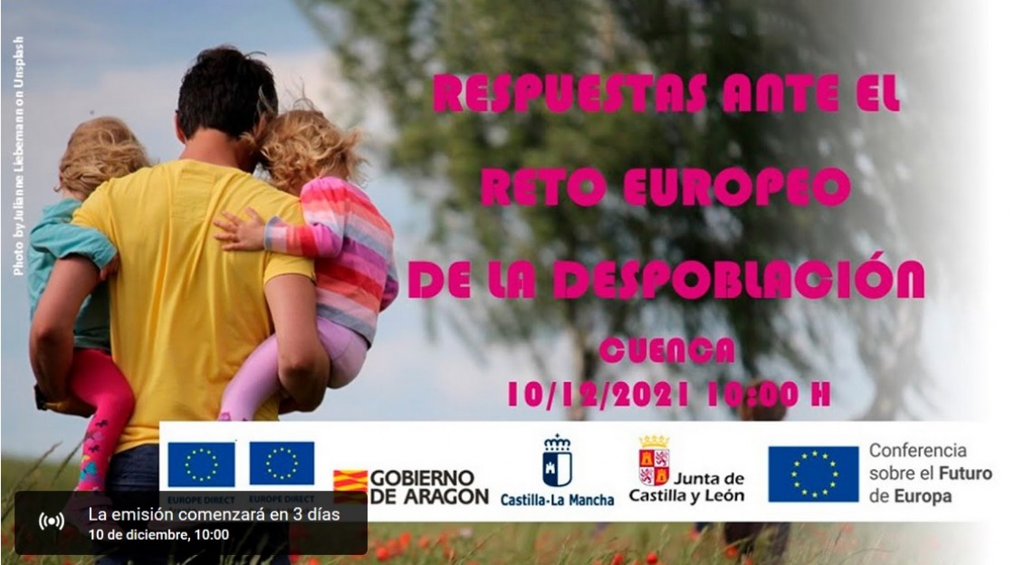 Aragón, Castilla-La Mancha y Castilla y León celebran este viernes en Teruel una jornada sobre despoblación en el contexto europeo