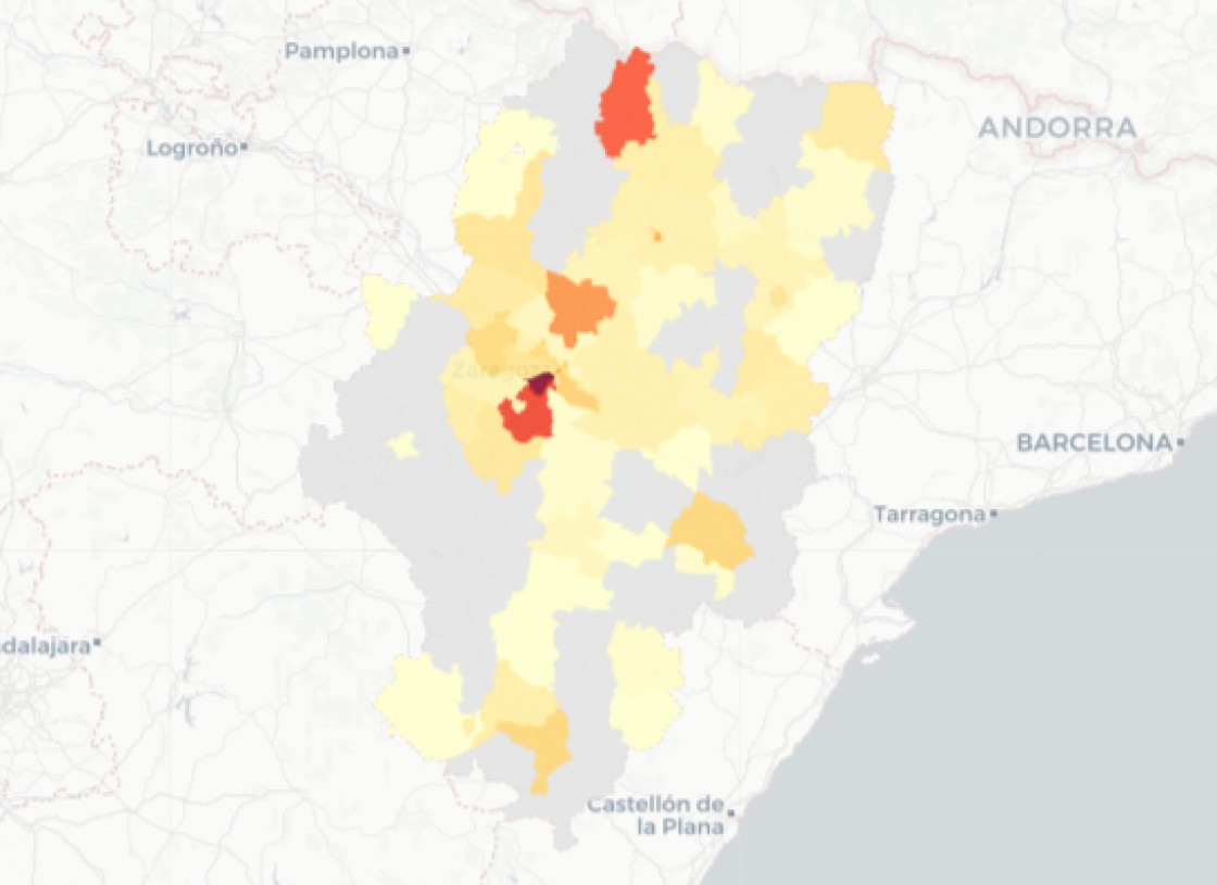 La provincia de Teruel suma 51 casos de covid, 21 en la capital y 14 en la zona de Alcañiz