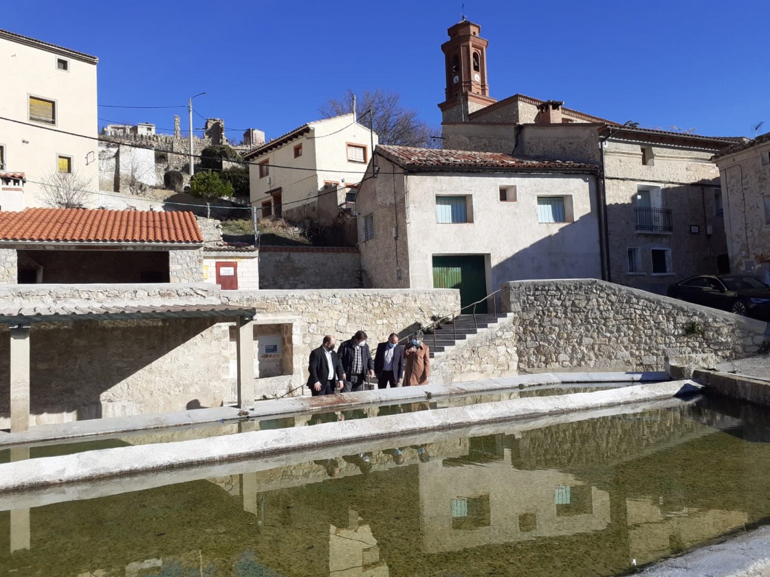 La fuente de Rudilla ya luce renovada tras su rehabilitación con fondos del POS de la Diputación de Teruel