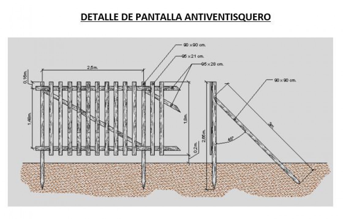 El Mitma licita por más 889.000 euros la colocación de pantallas antiventisqueros en tramos de carreteras en Teruel