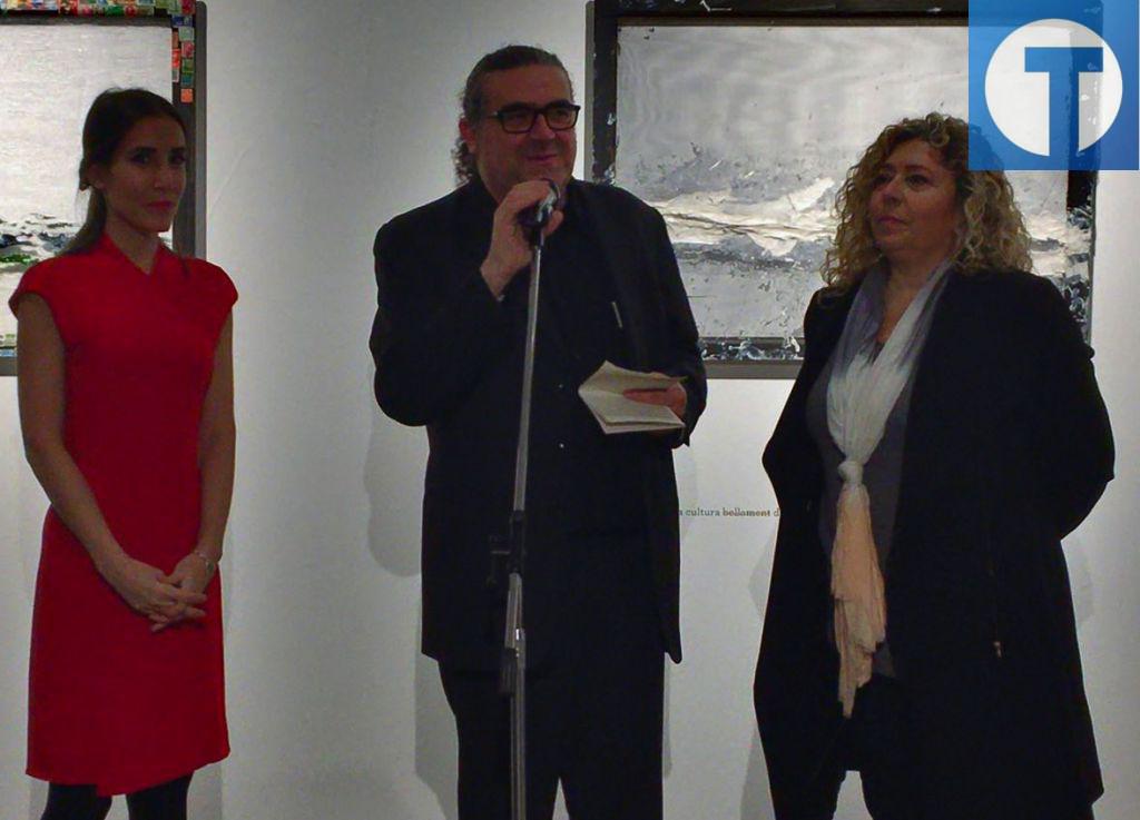 La turolense Irene Covaleda reflexiona sobre la  comunicación en una exposición en Valencia
