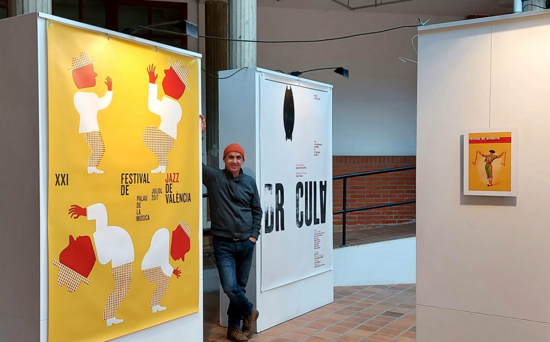 Isidro Ferrer inaugura en Andorra una doble exposición de diseño gráfico