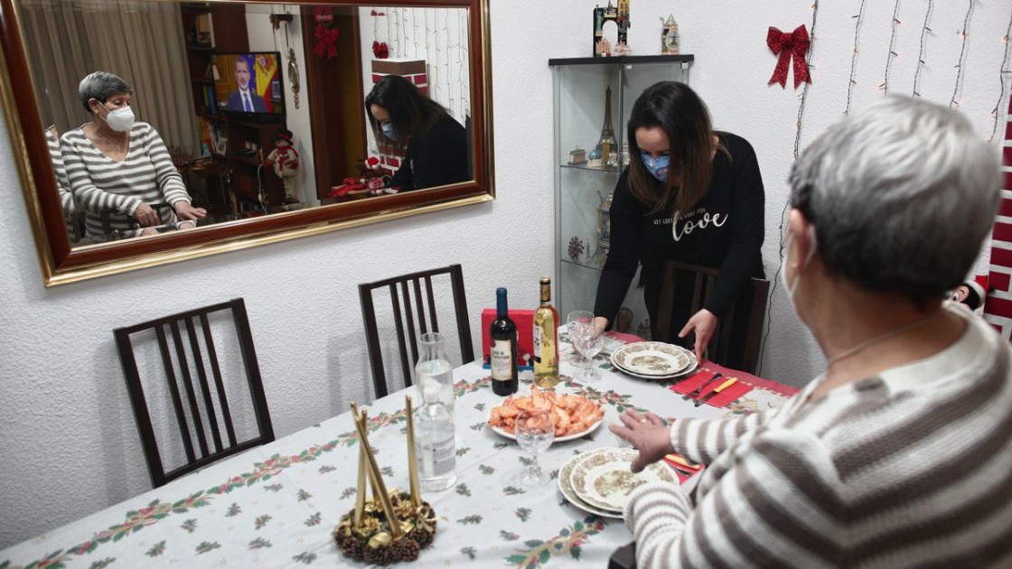 Un plato menos en la cena de Navidad