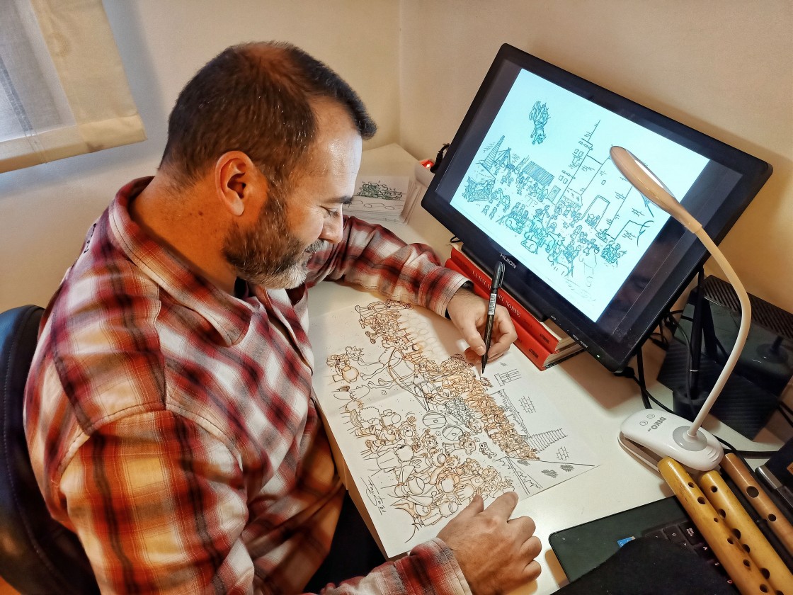 Fausto Sánchez Gracia, autor del libro ‘Los pequeños Melchor, Gaspar y Baltasar’: “Los Reyes Magos eran muy humildes de pequeños y no tenían juguetes”