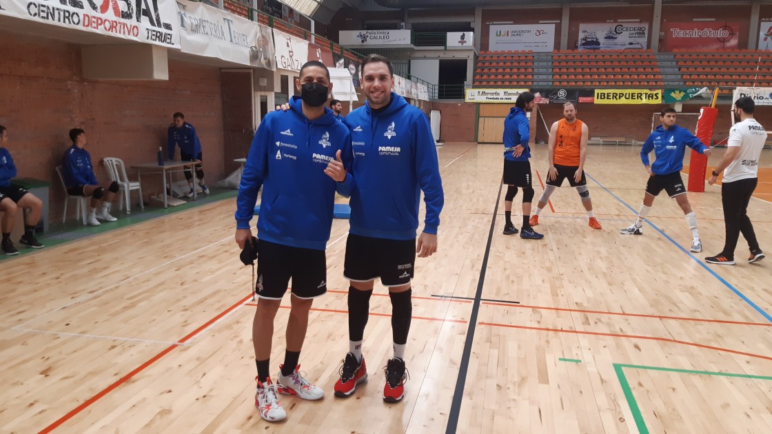 Andrés Villena y Thomas Ereú  ya  entrenan con sus compañeros