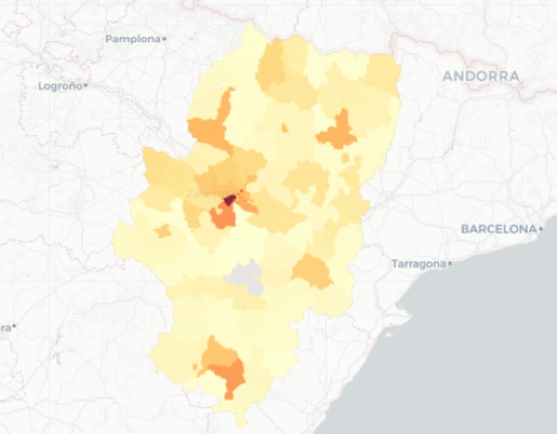 La provincia notifica 459 contagios con la capital (178) y Alcañiz (63) a la cabeza